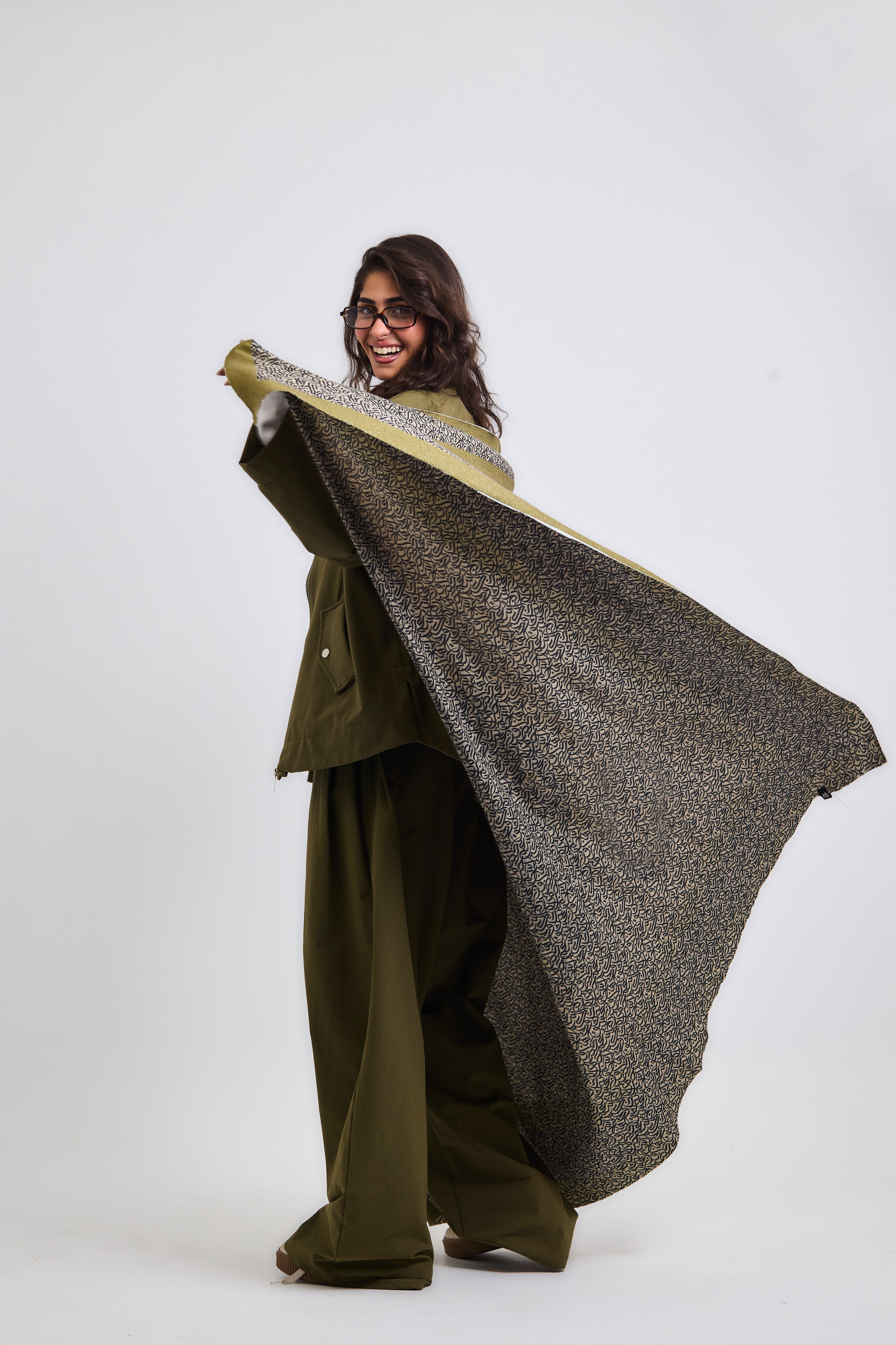 Bird Wool Shawl - AB ESSENTIALS