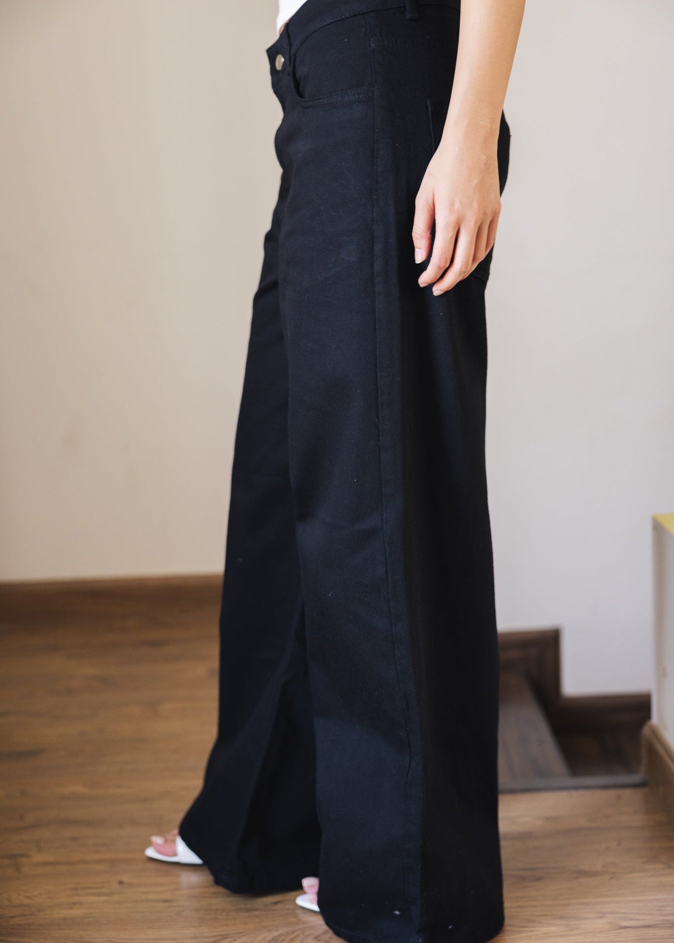 Black Denim Pants - AB ESSENTIALS