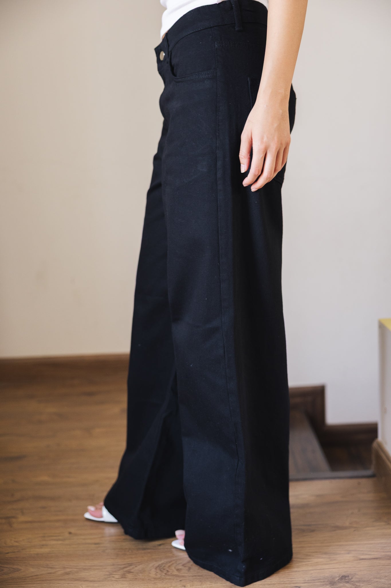 Black Denim Pants - AB ESSENTIALS