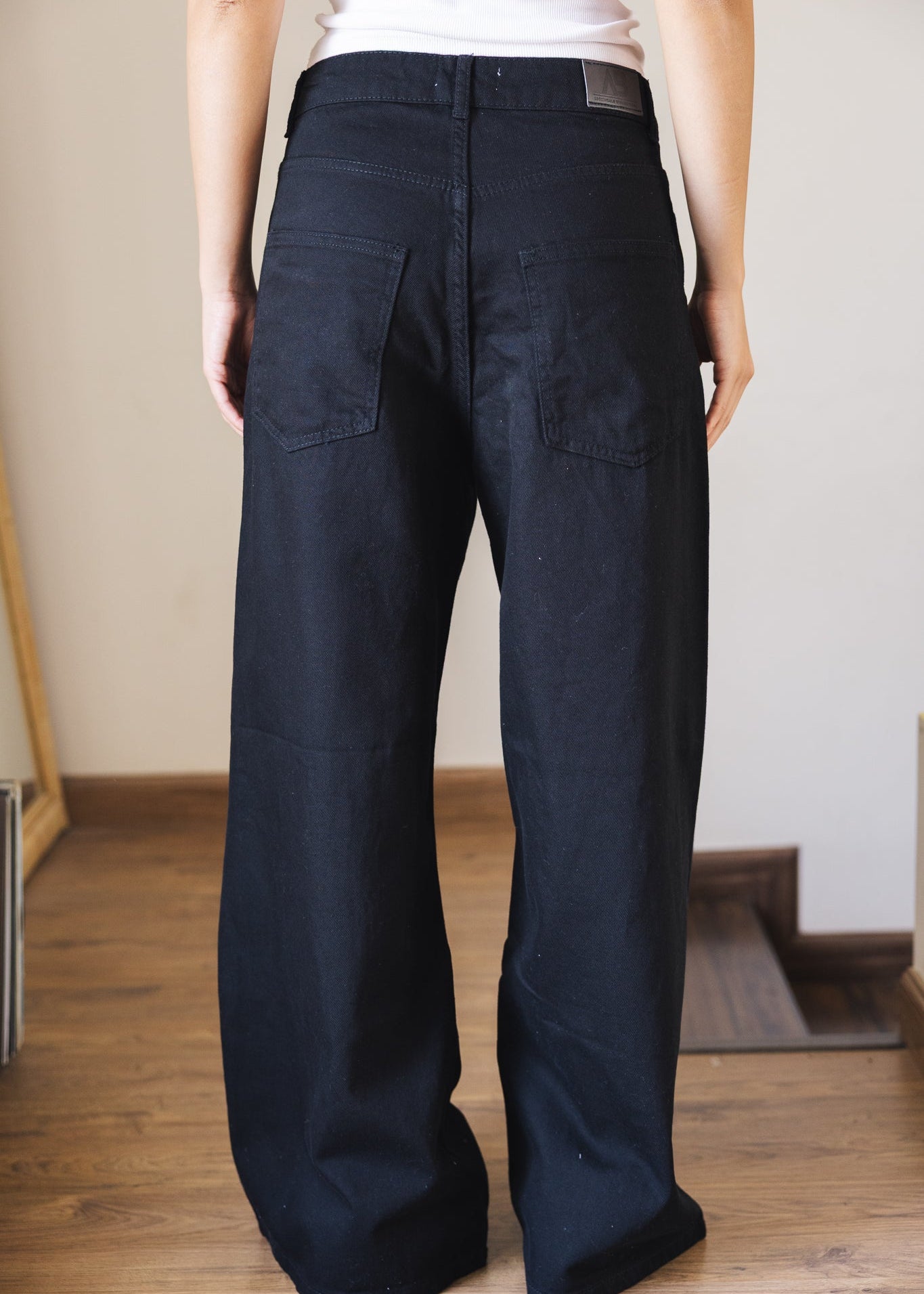 Black Denim Pants - AB ESSENTIALS