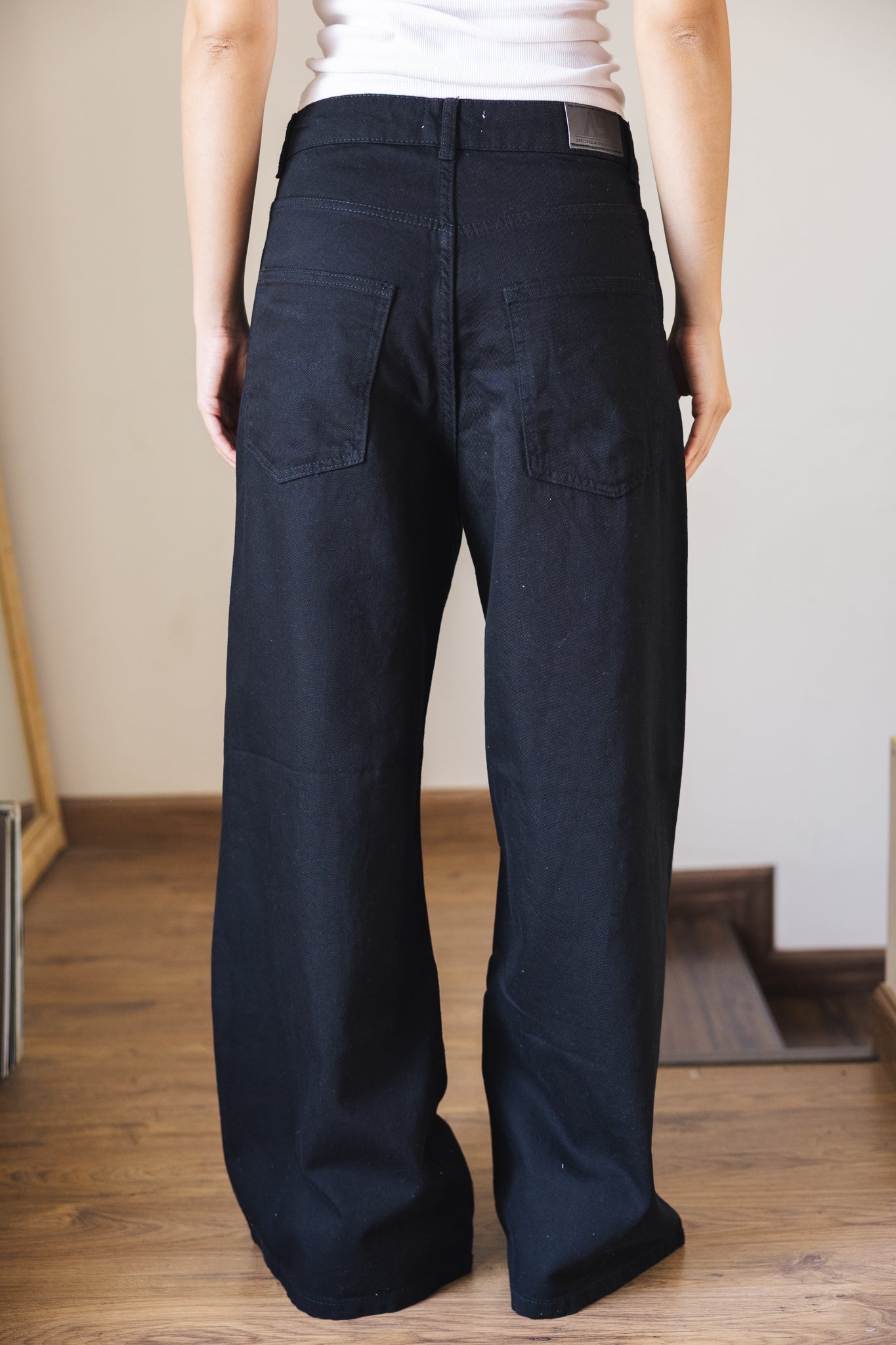 Black Denim Pants - AB ESSENTIALS