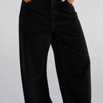 Black Denim Pants - AB ESSENTIALS