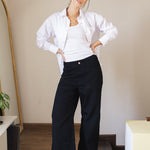 Black Denim Pants - AB ESSENTIALS