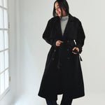 Blacky Trench Coat - AB ESSENTIALS
