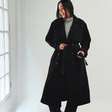 Blacky Trench Coat - AB ESSENTIALS