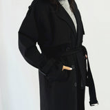 Blacky Trench Coat - AB ESSENTIALS