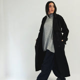 Blacky Trench Coat - AB ESSENTIALS