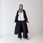 Blacky Trench Coat - AB ESSENTIALS