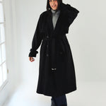 Blacky Trench Coat - AB ESSENTIALS