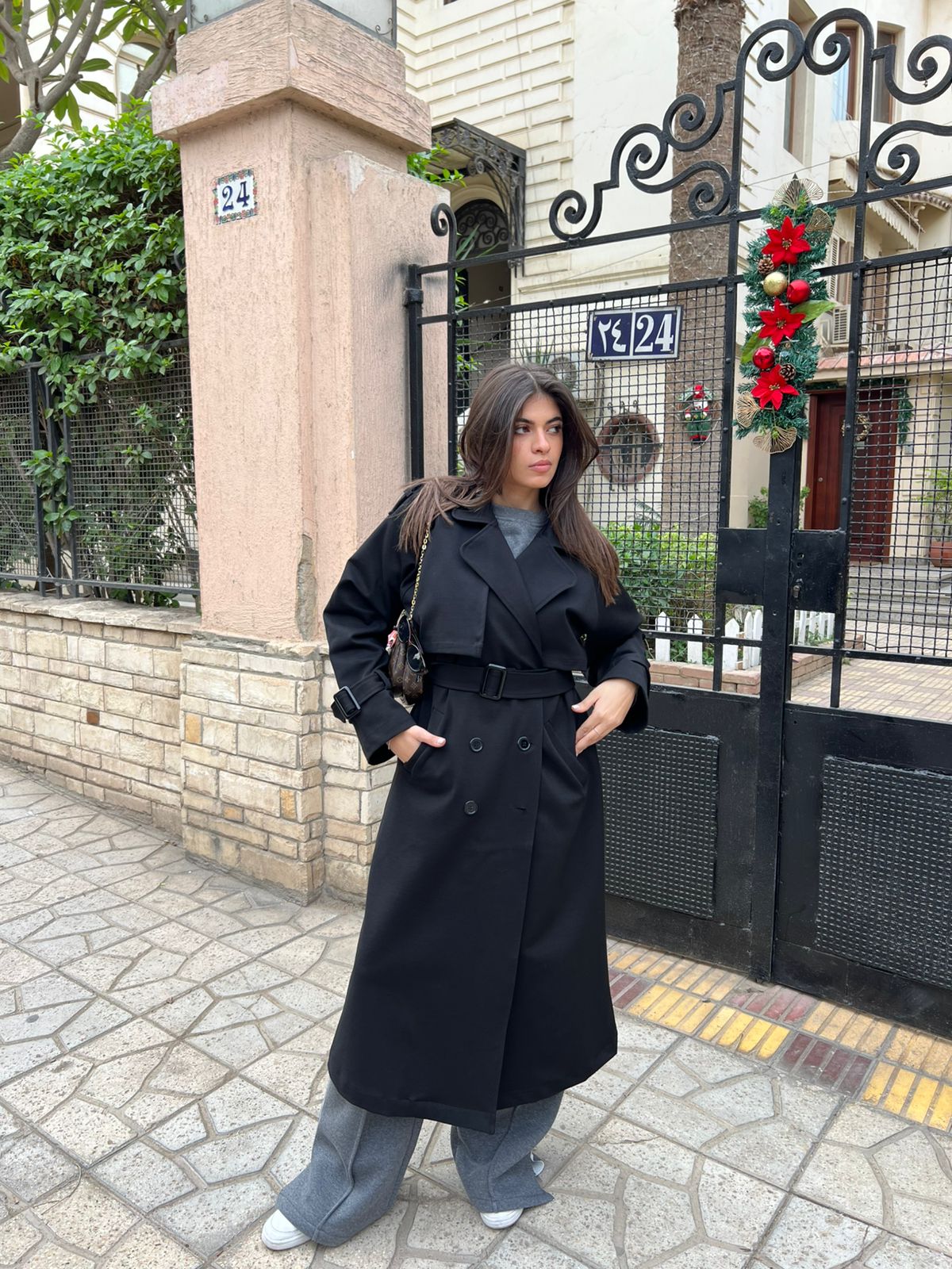 Blacky Trench Coat - AB ESSENTIALS