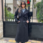 Blacky Trench Coat - AB ESSENTIALS