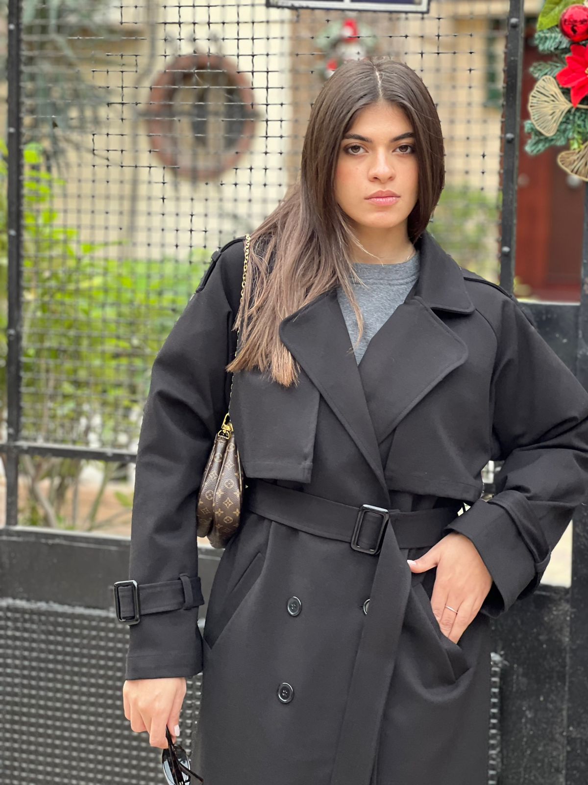 Blacky Trench Coat - AB ESSENTIALS