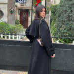 Blacky Trench Coat - AB ESSENTIALS