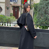 Blacky Trench Coat - AB ESSENTIALS