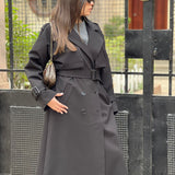 Blacky Trench Coat - AB ESSENTIALS