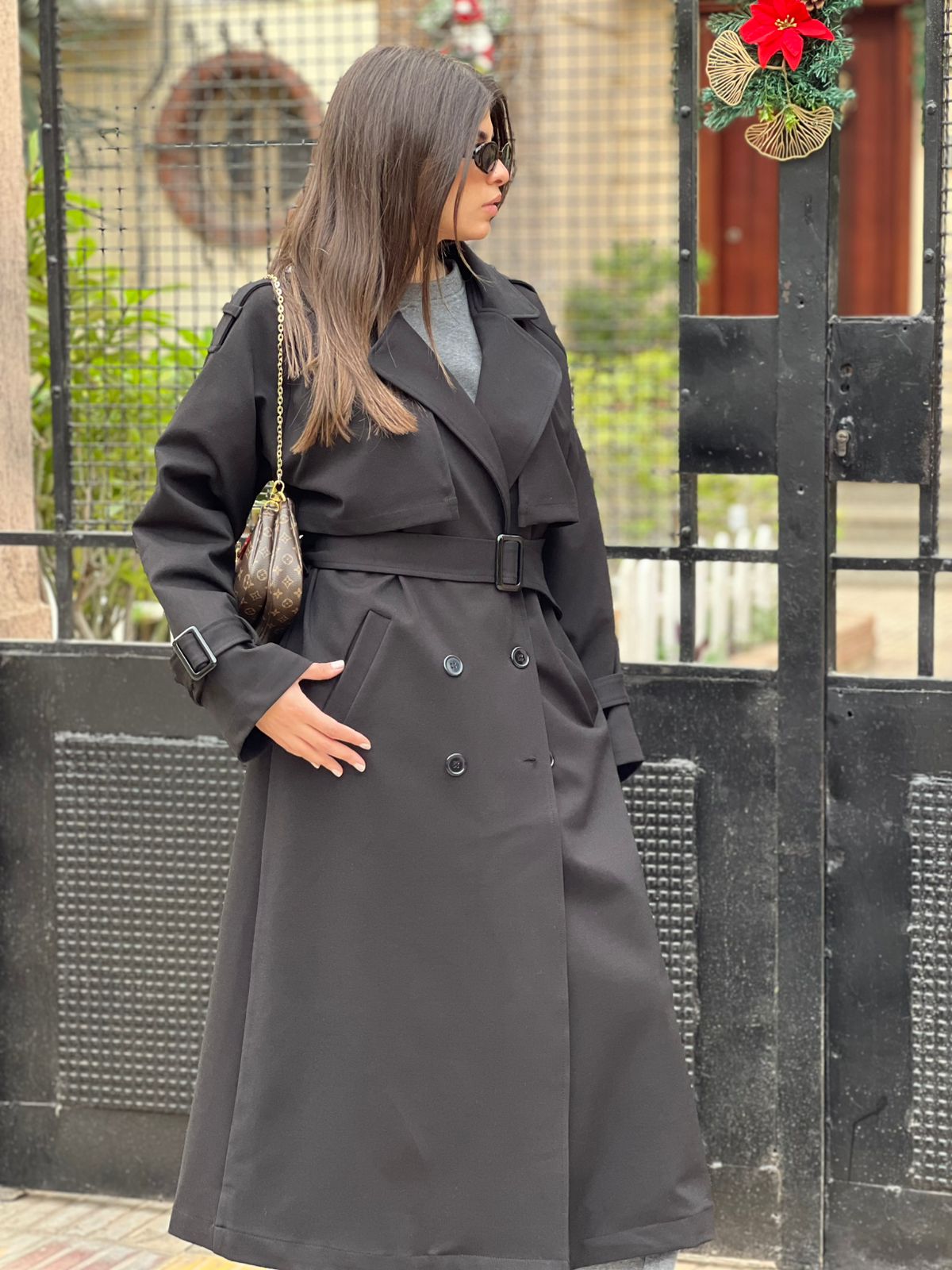 Blacky Trench Coat - AB ESSENTIALS