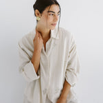 Bloom Blouse Beige - AB ESSENTIALS