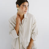 Bloom Blouse Beige - AB ESSENTIALS