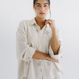 Bloom Blouse Beige - AB ESSENTIALS
