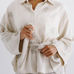 Bloom Blouse Beige - AB ESSENTIALS