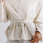 Bloom Blouse Beige - AB ESSENTIALS