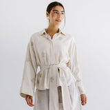 Bloom Blouse Beige - AB ESSENTIALS
