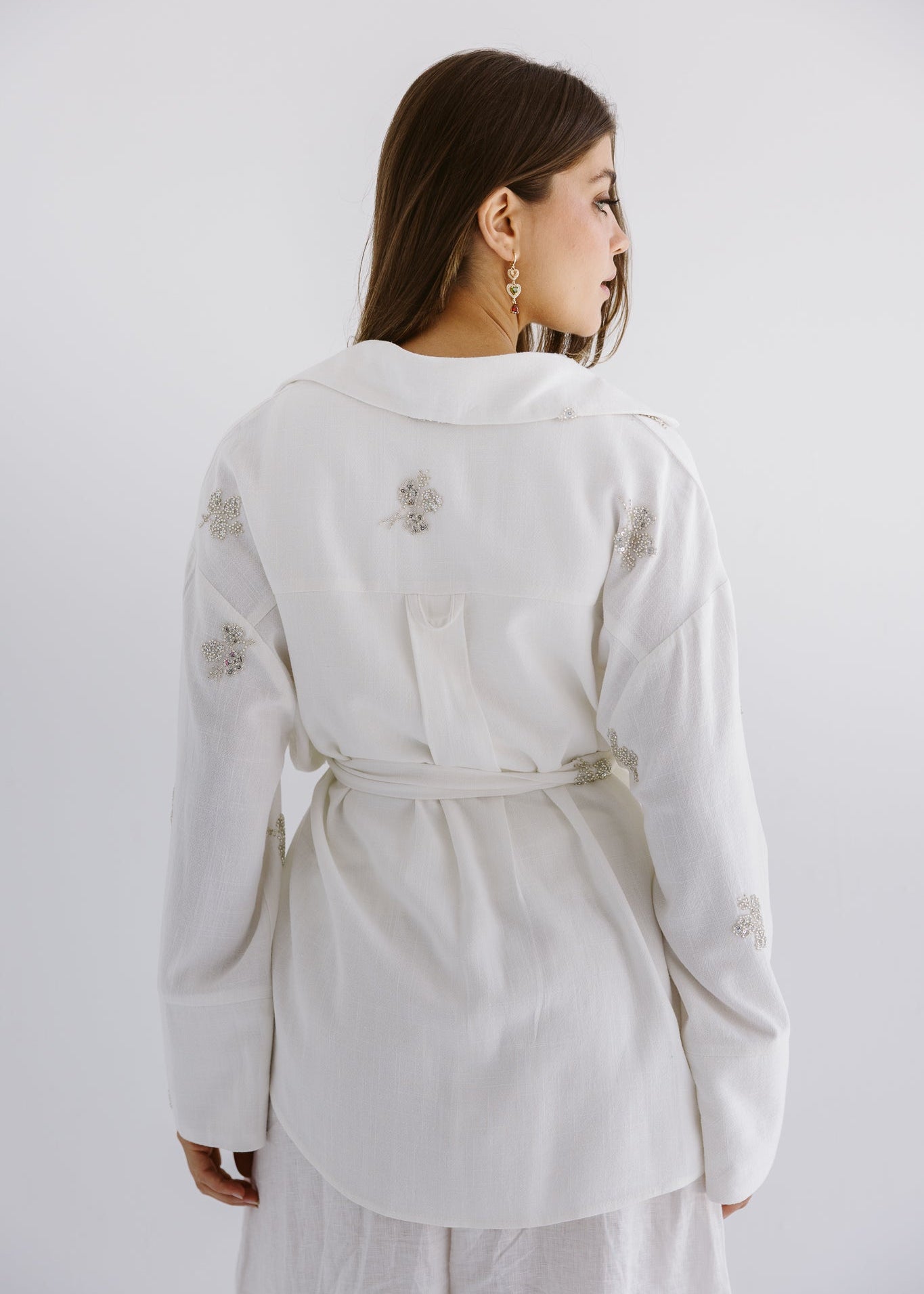 Bloom Blouse White - AB ESSENTIALS