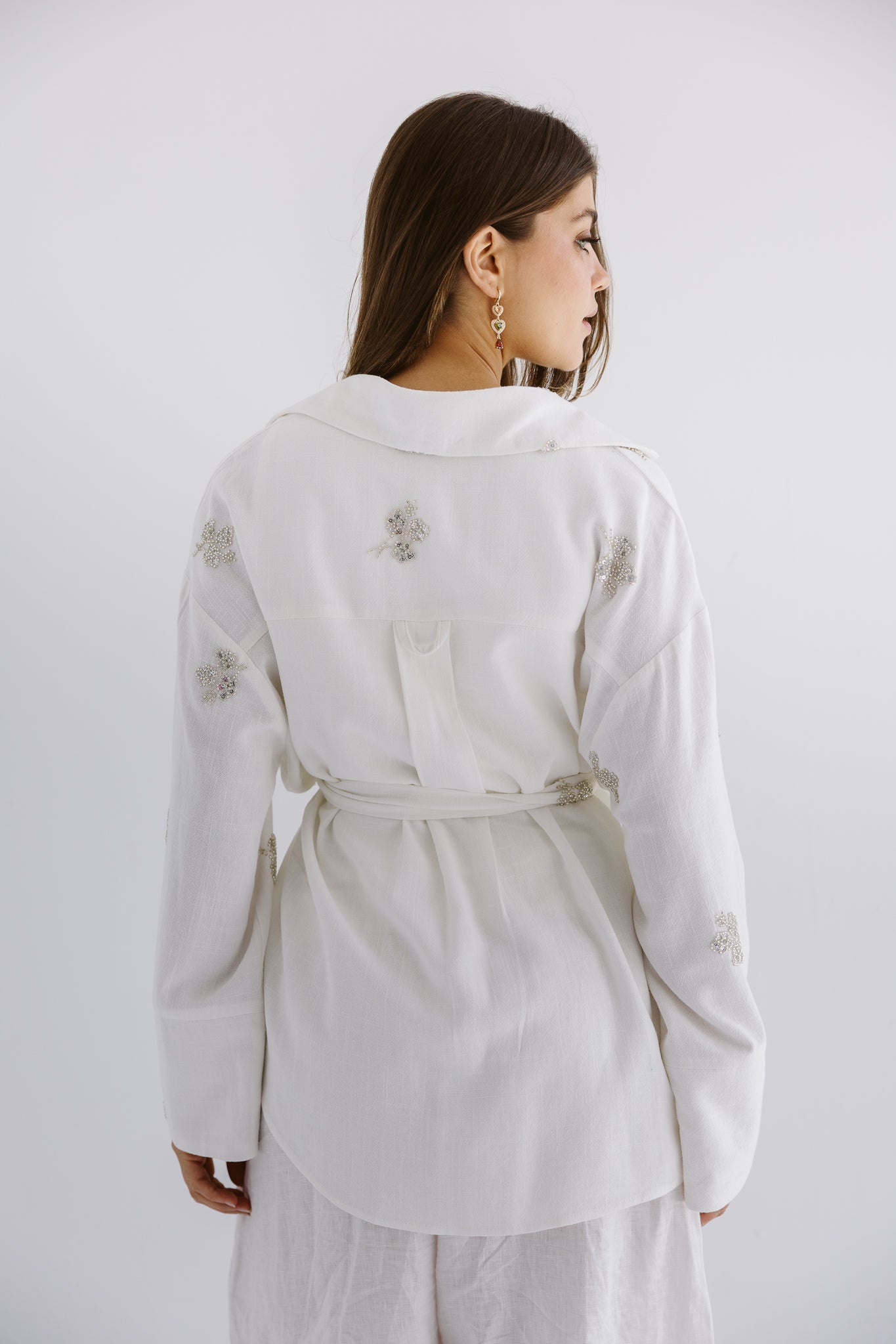 Bloom Blouse White - AB ESSENTIALS