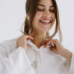 Bloom Blouse White - AB ESSENTIALS