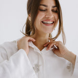 Bloom Blouse White - AB ESSENTIALS