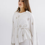 Bloom Blouse White - AB ESSENTIALS