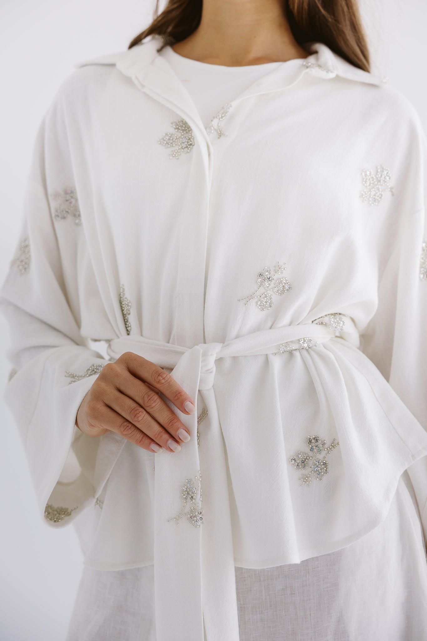 Bloom Blouse White - AB ESSENTIALS