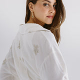Bloom Blouse White - AB ESSENTIALS