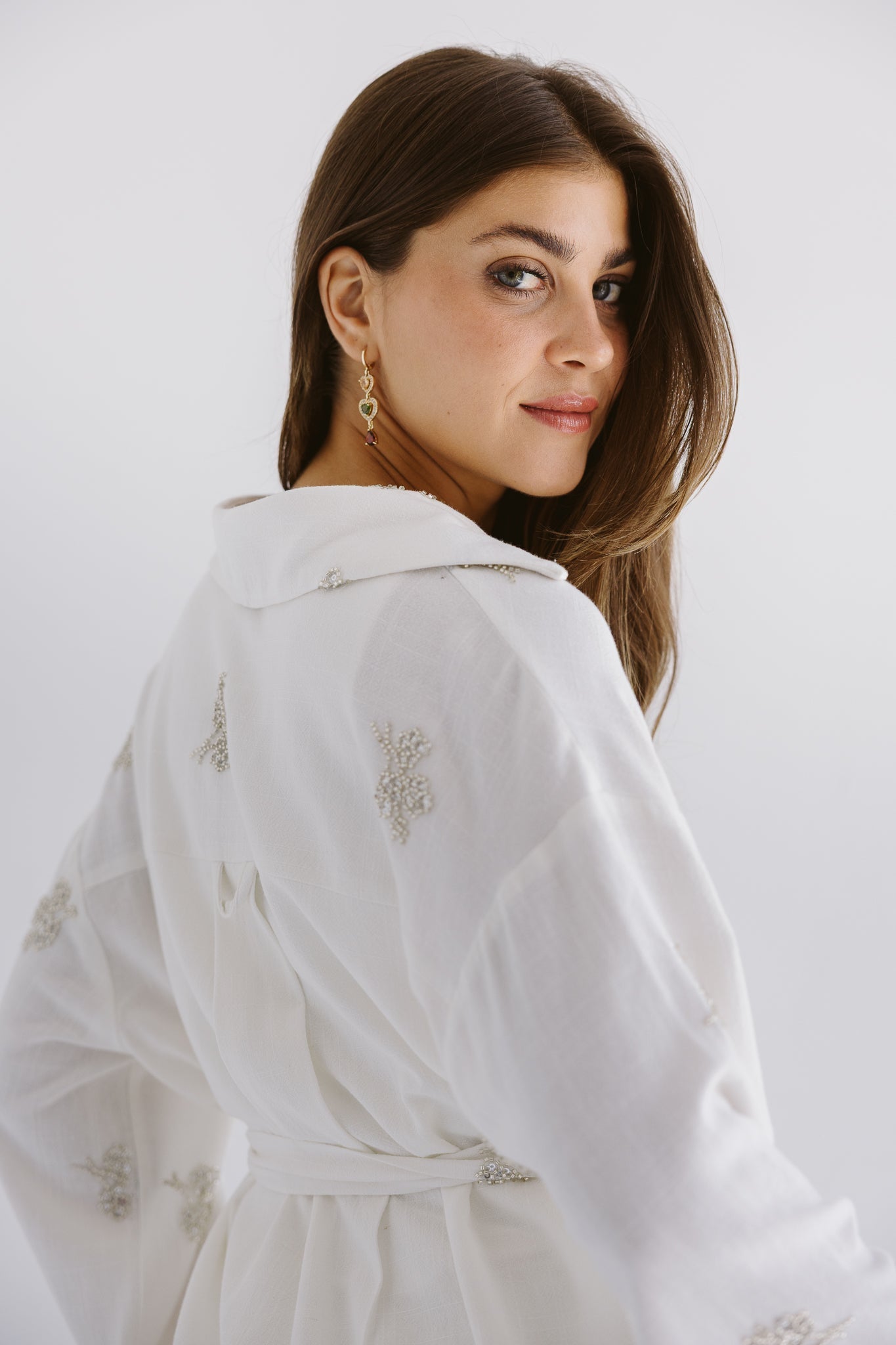 Bloom Blouse White - AB ESSENTIALS