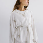 Bloom Blouse White - AB ESSENTIALS