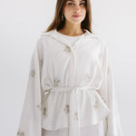 Bloom Blouse White - AB ESSENTIALS