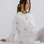 Bloom Blouse White - AB ESSENTIALS