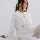 Bloom Blouse White - AB ESSENTIALS