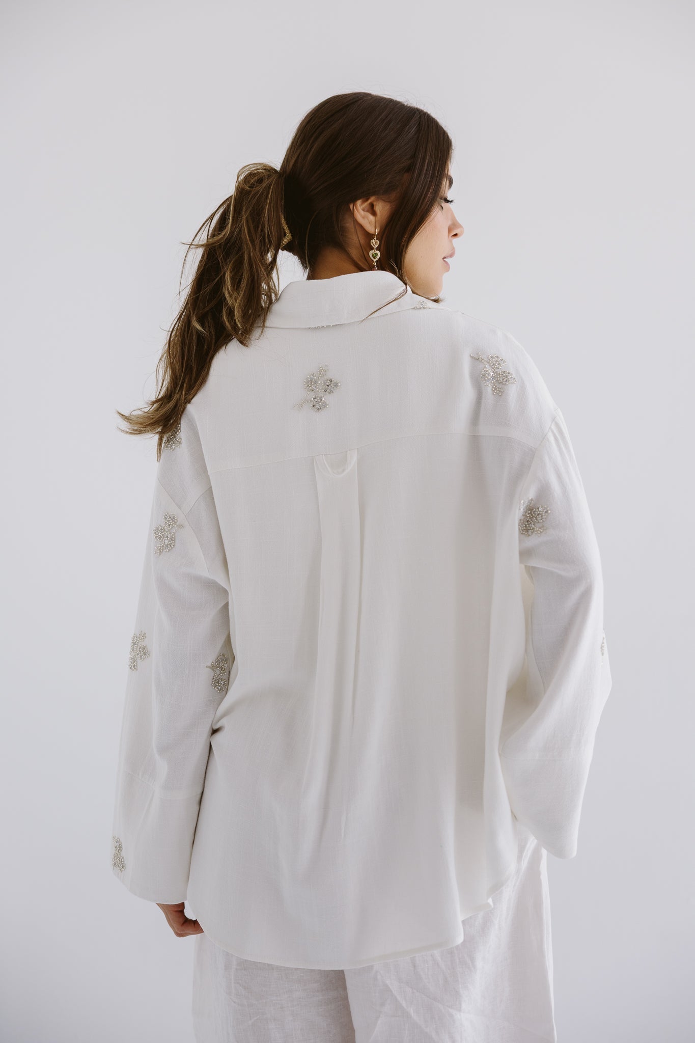 Bloom Blouse White - AB ESSENTIALS