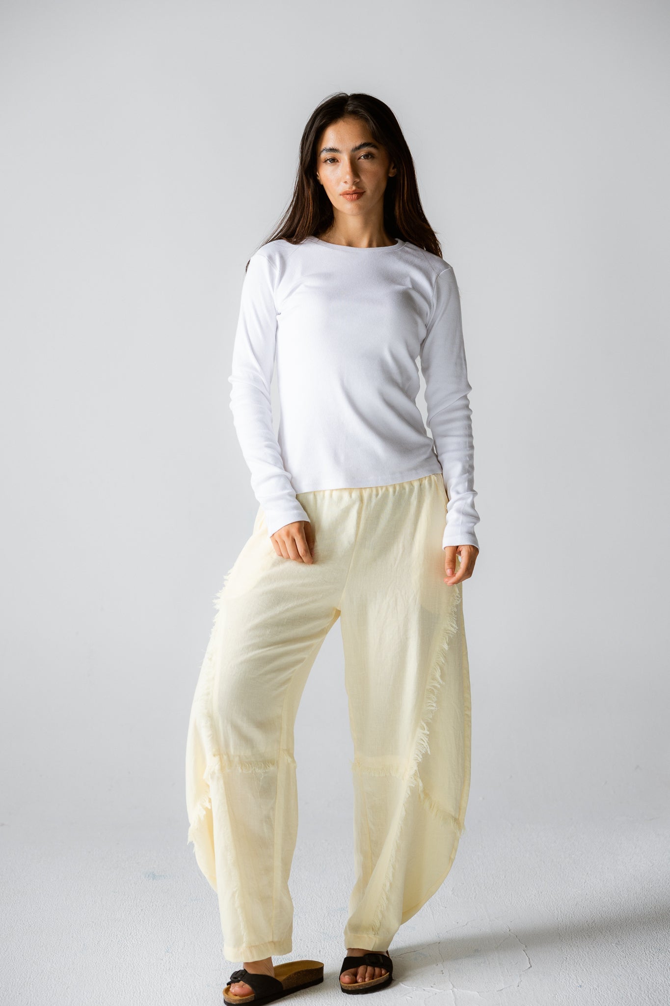Blush Girl Pants Butter Yellow - AB ESSENTIALS