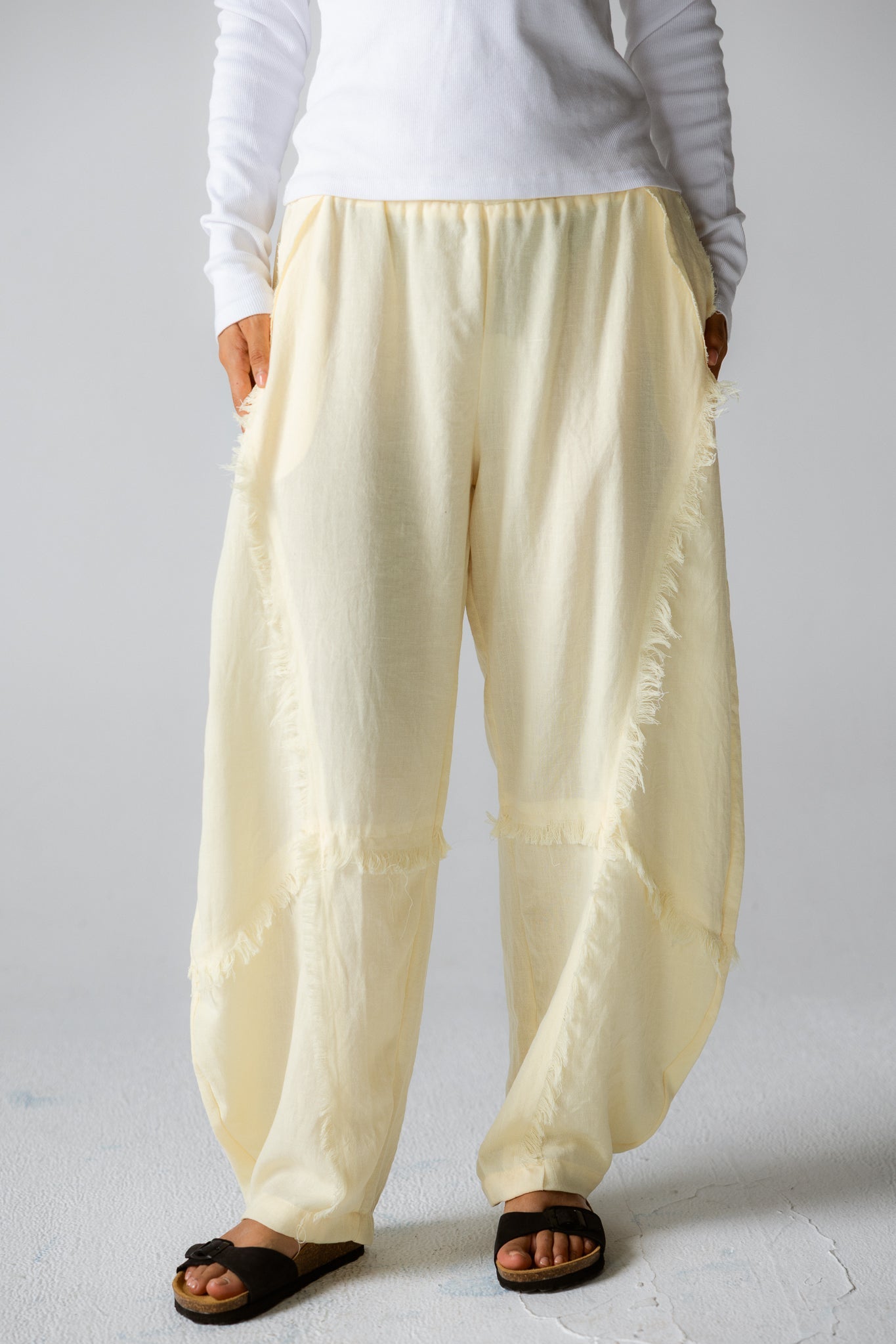 Blush Girl Pants Butter Yellow - AB ESSENTIALS