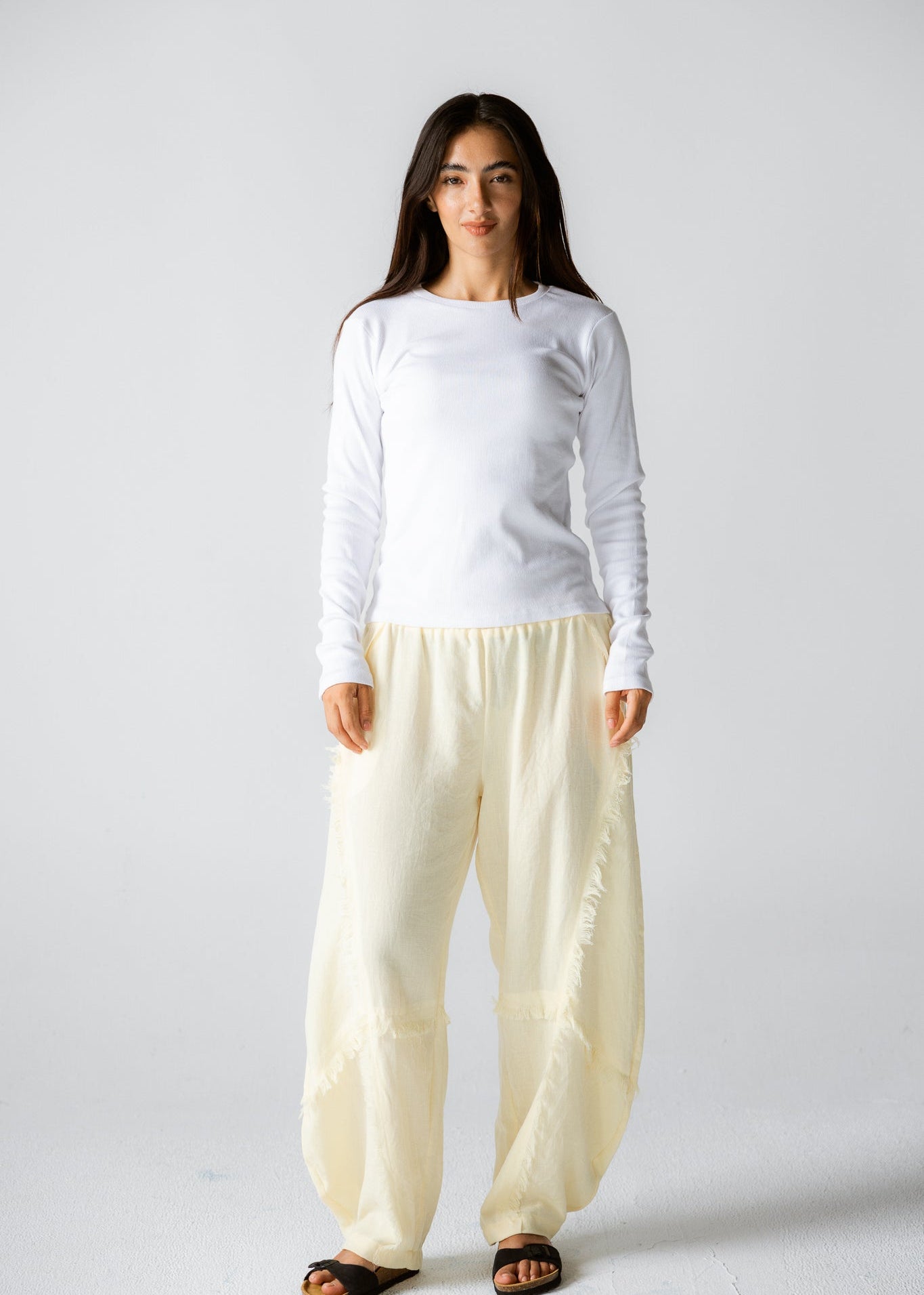 Blush Girl Pants Butter Yellow - AB ESSENTIALS