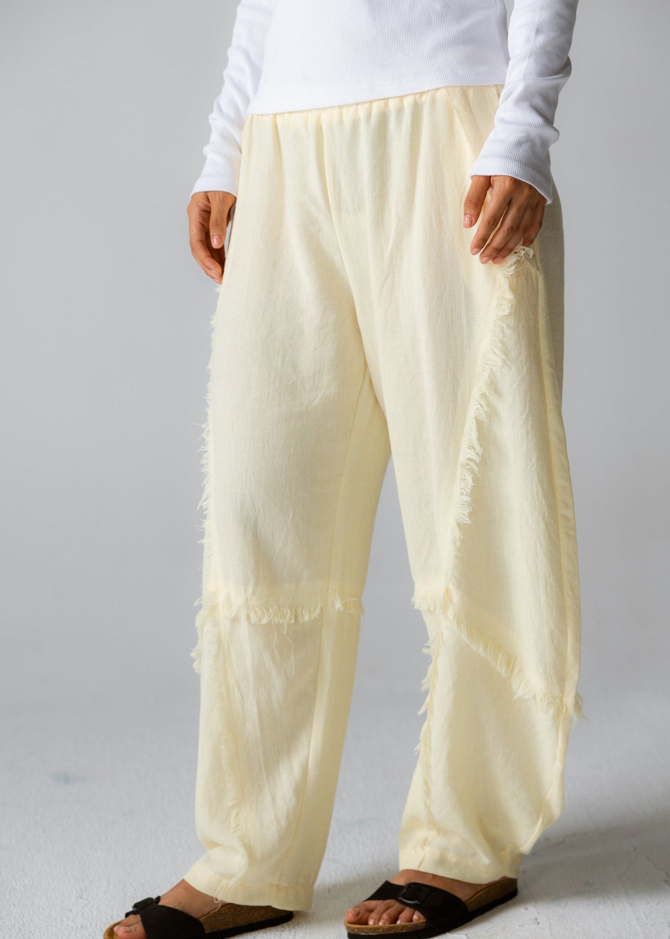 Blush Girl Pants Butter Yellow - AB ESSENTIALS