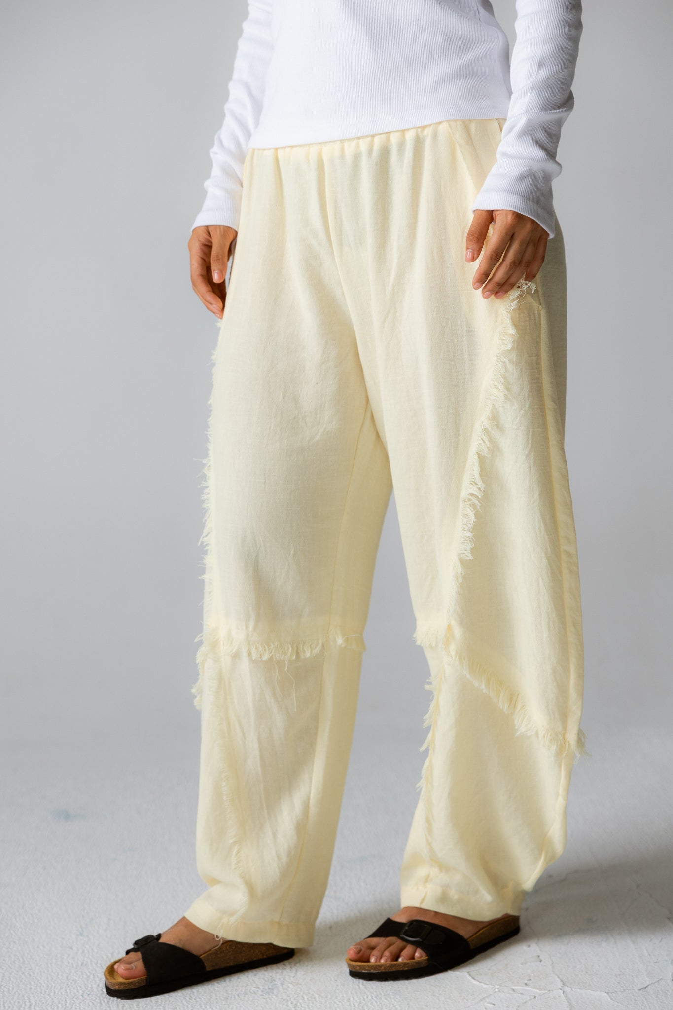 Blush Girl Pants Butter Yellow - AB ESSENTIALS
