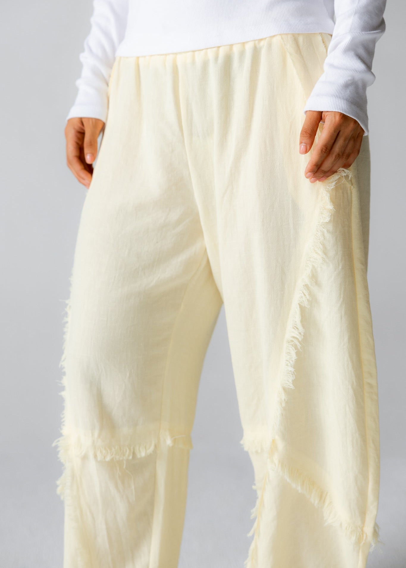 Blush Girl Pants Butter Yellow - AB ESSENTIALS
