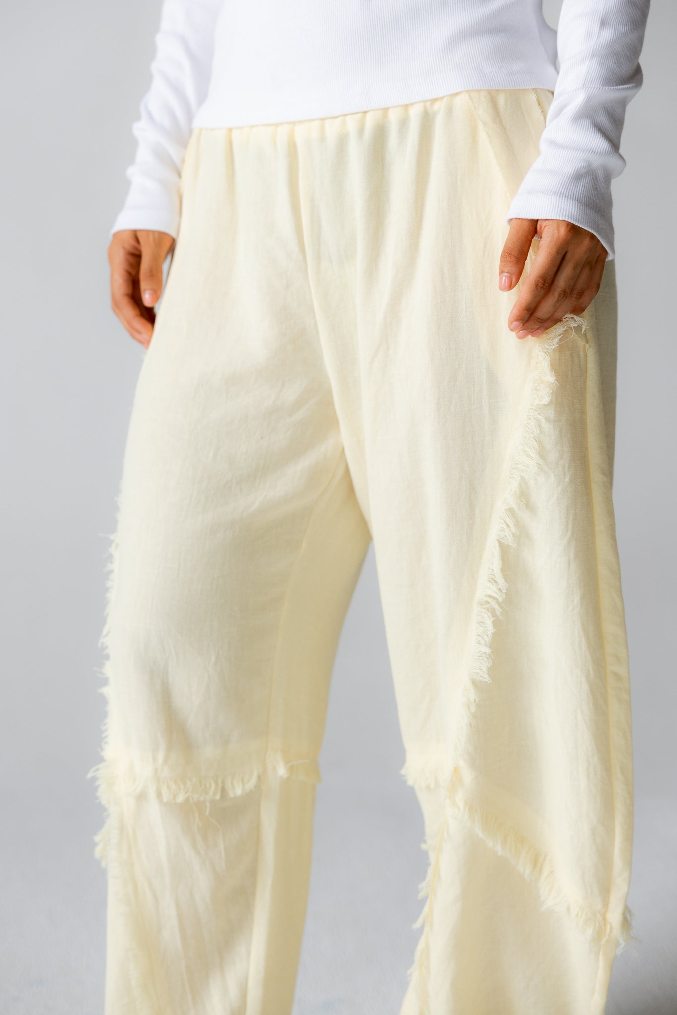 Blush Girl Pants Butter Yellow - AB ESSENTIALS