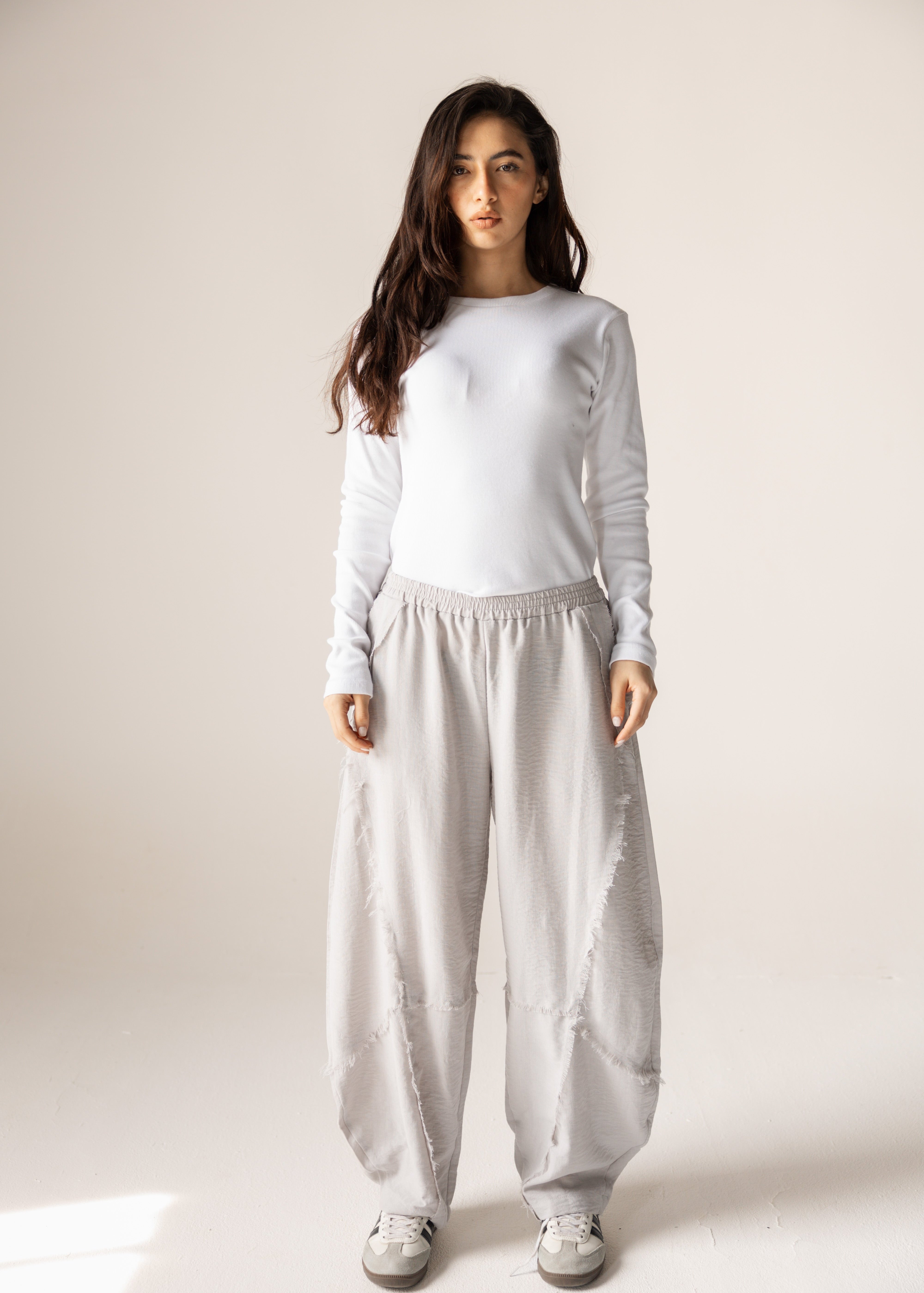Blush Girl Pants Grey - AB ESSENTIALS