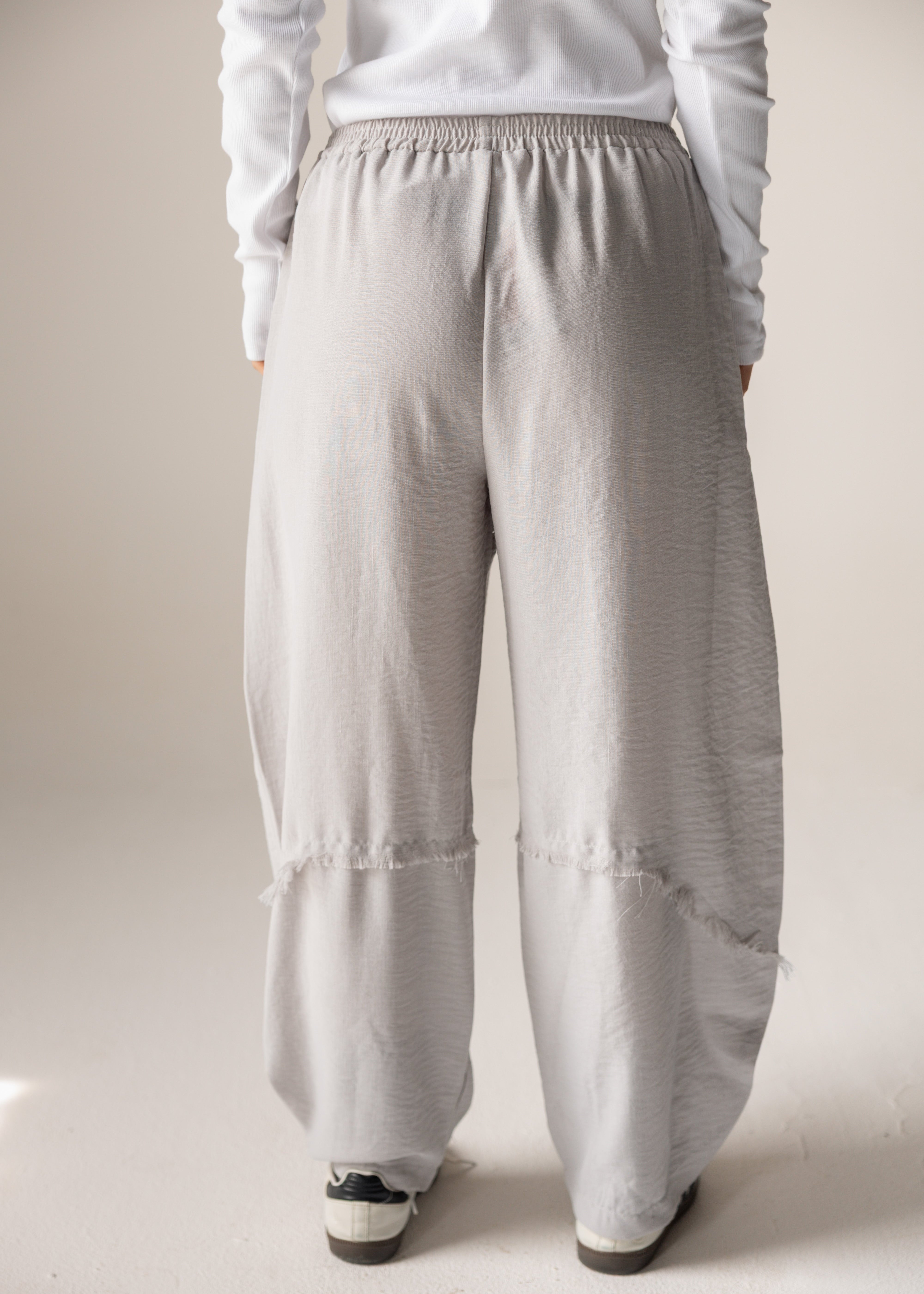 Blush Girl Pants Grey - AB ESSENTIALS