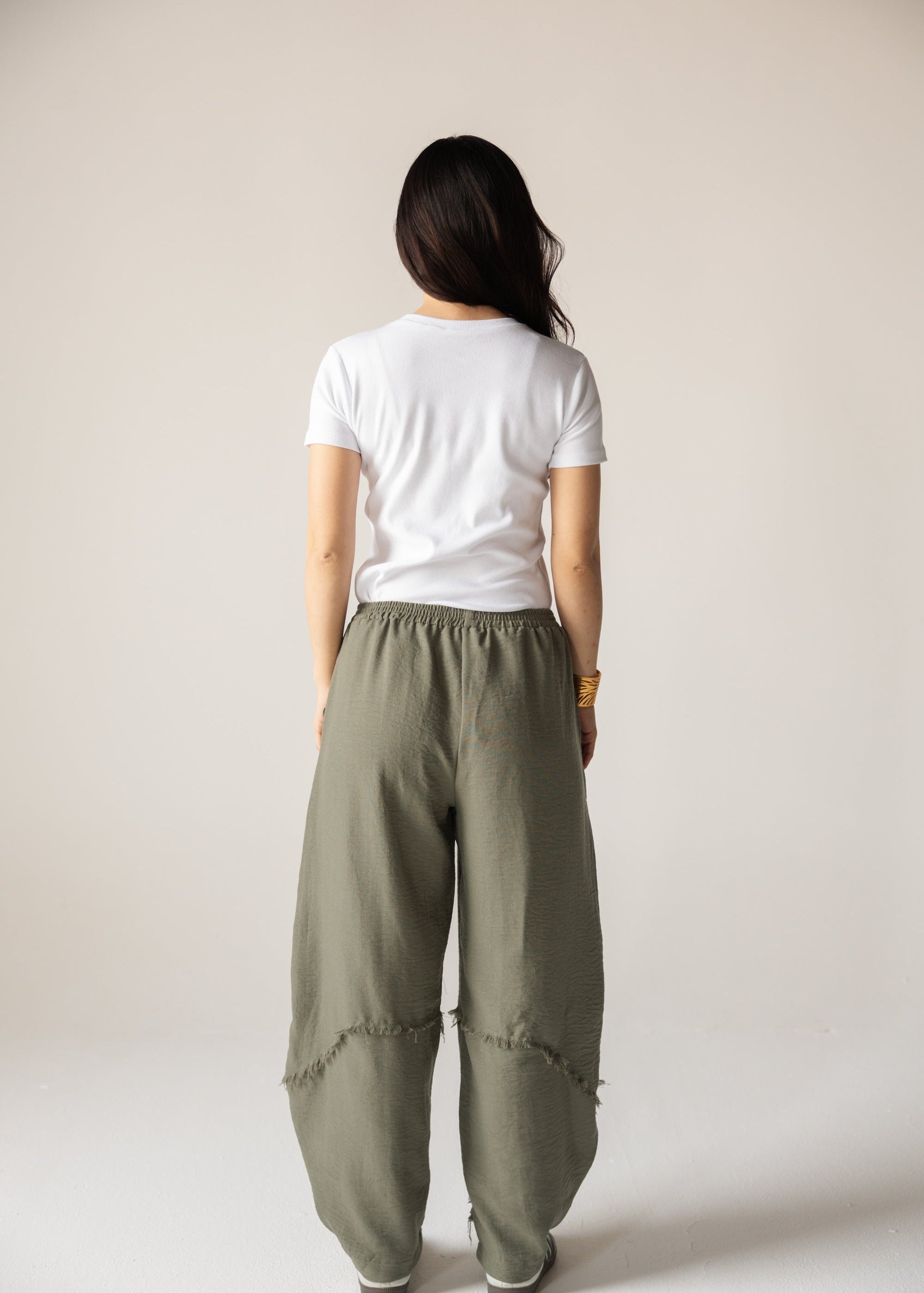 Blush Girl Pants Olive - AB ESSENTIALS