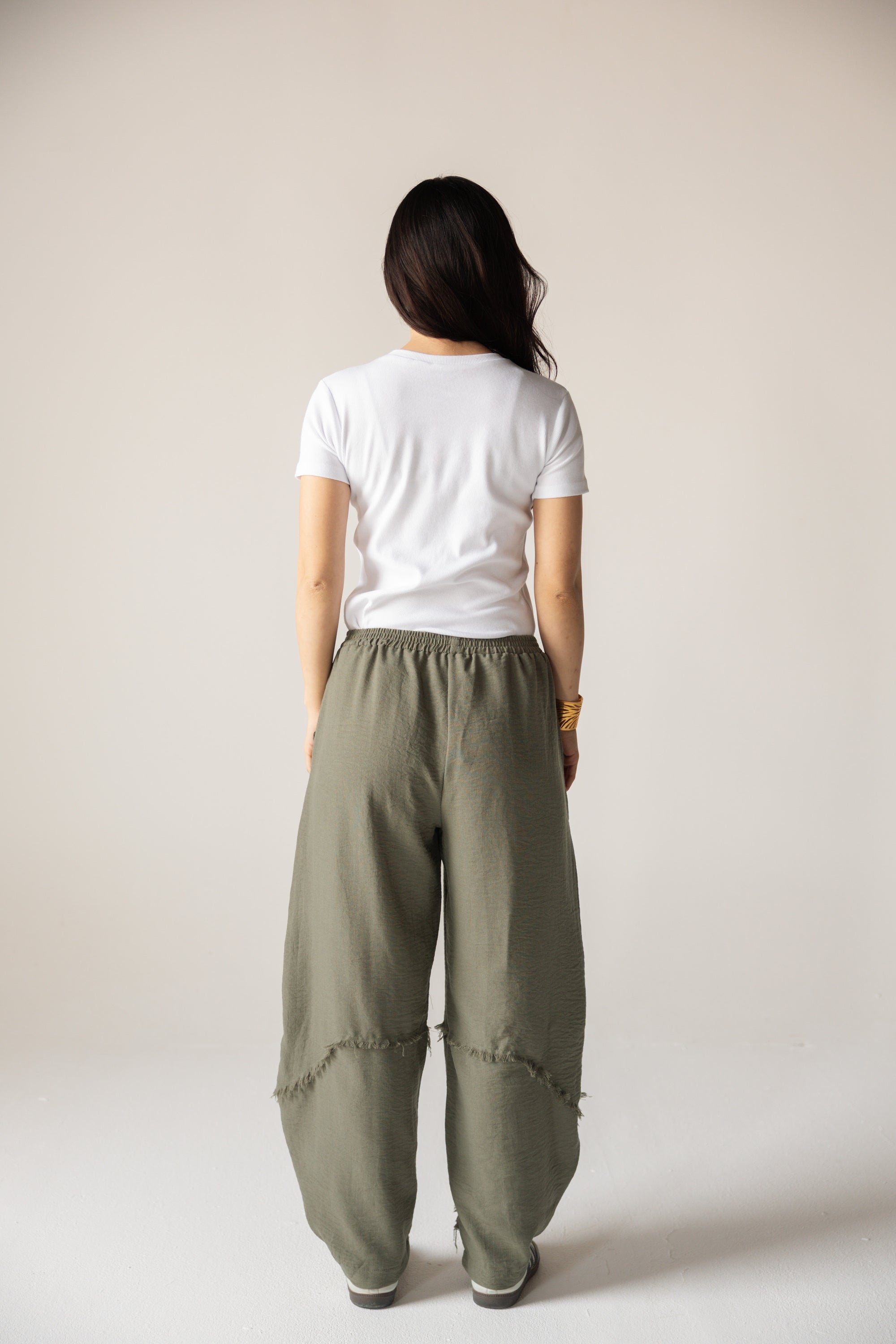 Blush Girl Pants Olive - AB ESSENTIALS